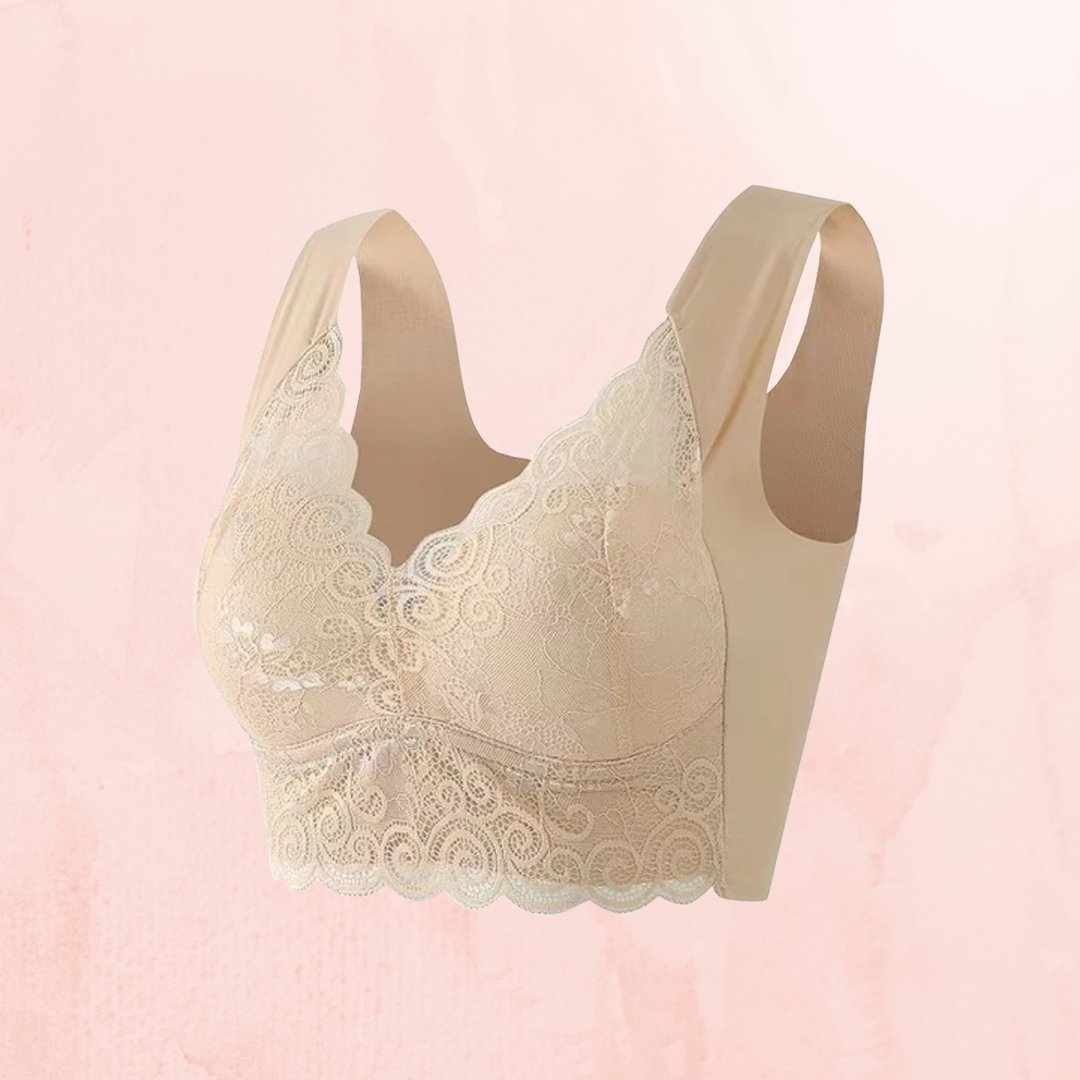 🔥Dernier jour : 2 soutiens-gorge achetés, le 3ème offert !😍 - Soutien-gorge sans coutures, sans armatures, push-up en dentelle