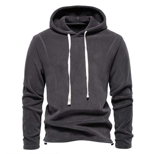 Pull à capuche pour homme avec cordon de serrage