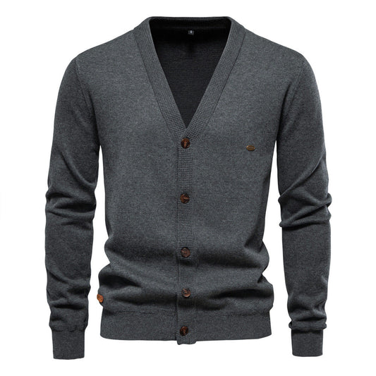 Gilet col V homme coupe ajustée