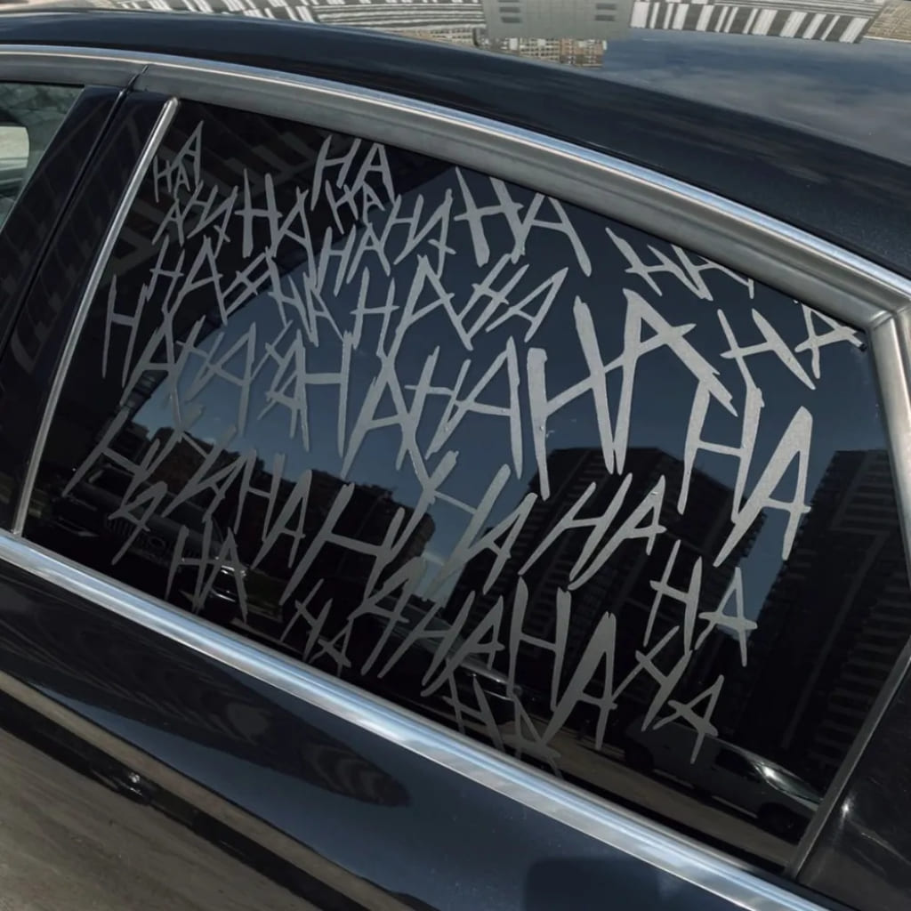 Autocollants de voiture pour vitres - Série Gravure